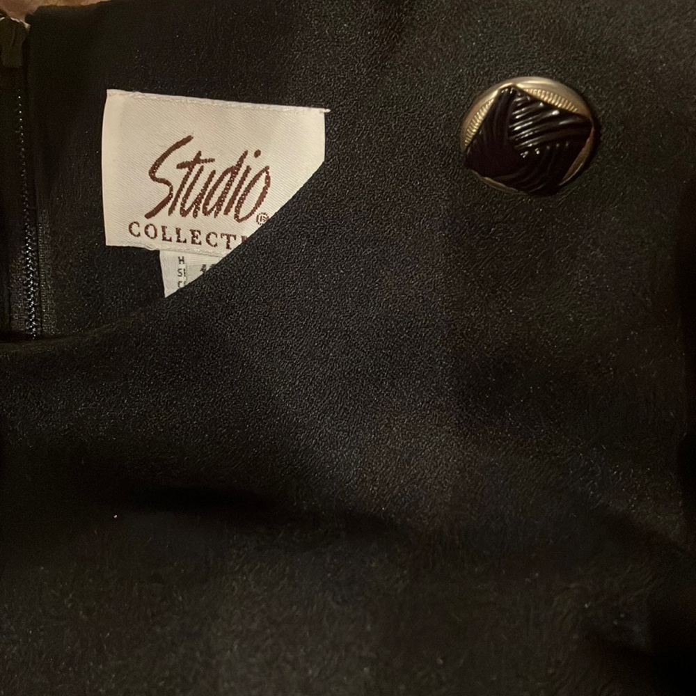 Vintage Studio Collection black dress size 12